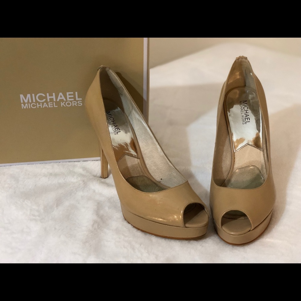 Michael Kota Open Toe High Heels